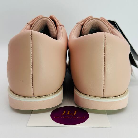 G/Fore Women's Brogue Gallivanter Blush Leather Golf Shoes G4LS22EF08 Size 9 - Picture 5 of 10